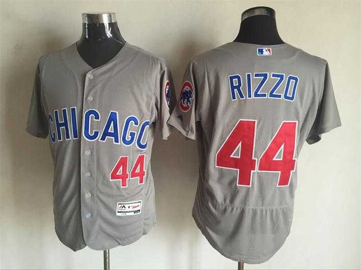 Chicago Cubs #44 Anthony Rizzo Gray 2016 Flexbase Collection Road Stitched Baseball Jersey,We sell and wholesale Chicago Cubs #44 Anthony Rizzo Gray 2016 Flexbase Collection Road Stitched Baseball Jersey on line form chian!
